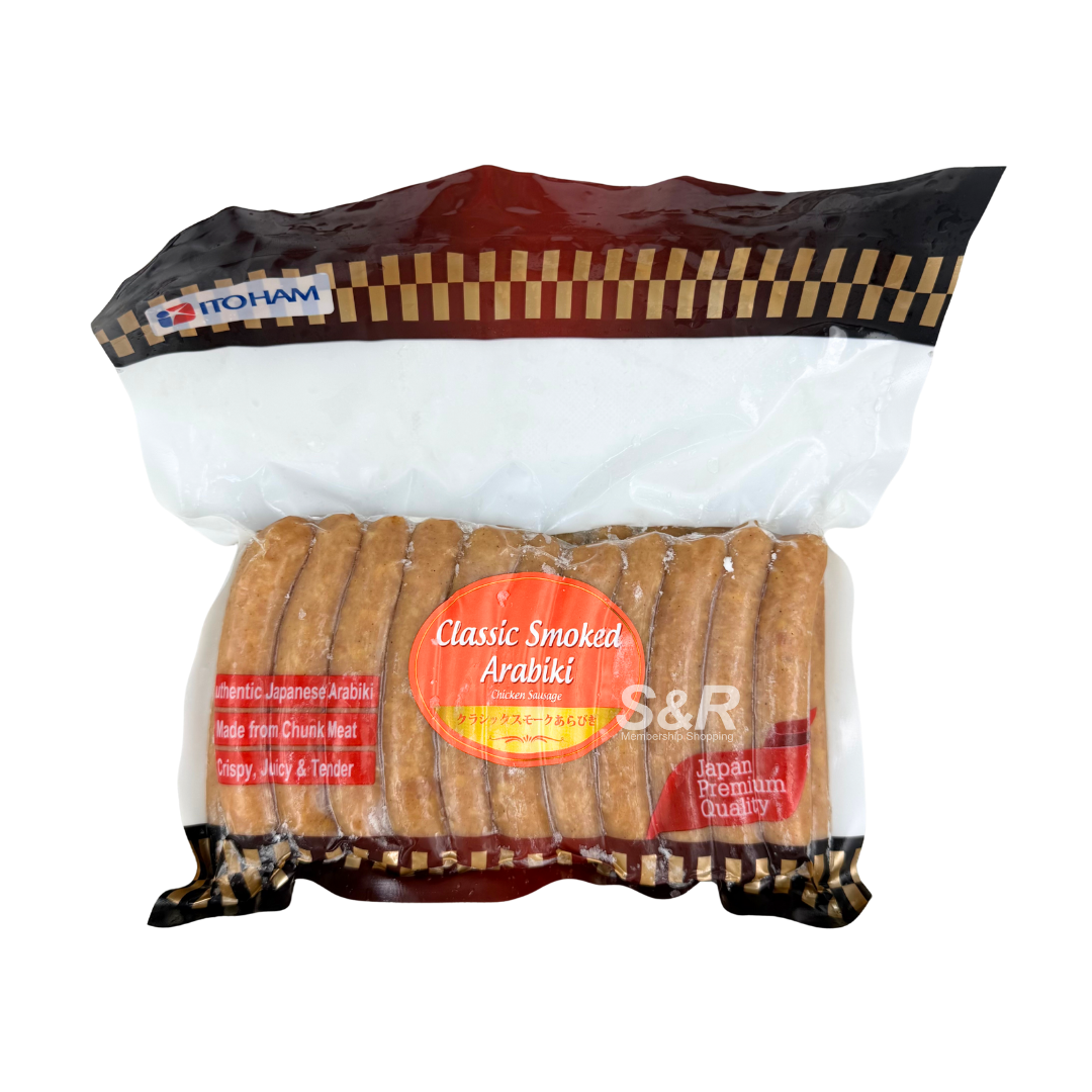 Itoham Classic Smoked Arabiki Chicken Sausage 630g
